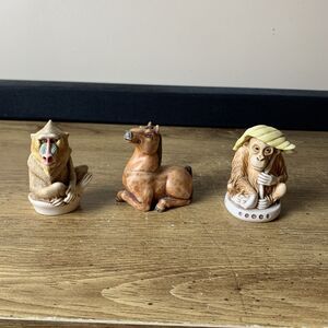 Harmony Kingdom Trinket Boxes - Up to Scratch, Pongo’s Palm, Horse Around